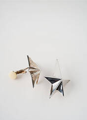 Boucles d’oreilles argent MUGLER pour femme seconde vue