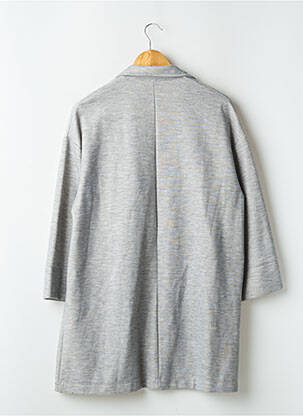 Veste casual col tailleur gris ZARA femme