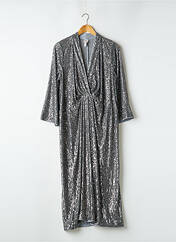 Robe longue gris H&M pour femme seconde vue