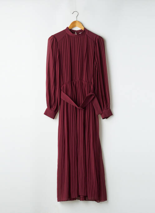 Robe longue rouge ZARA pour femme