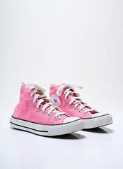 Baskets rose CONVERSE pour femme seconde vue