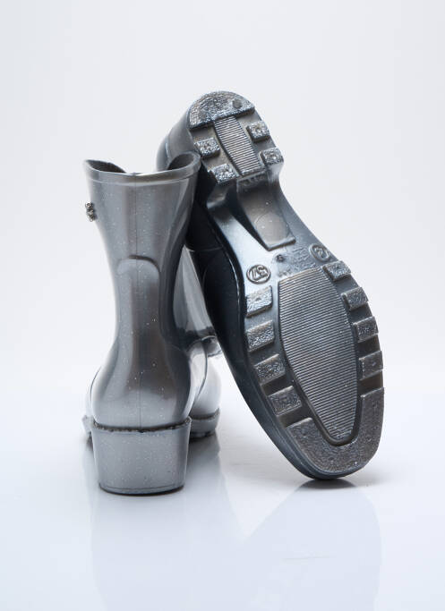 Bottes argent MEDUSE femme
