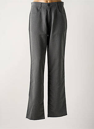 Pantalon droit taille haute taille haute gris SONNETI femme