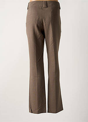 Pantalon chino taille basse taille basse marron LOLA femme