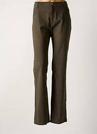 Pantalon slim stretch taille normale vert IMPAQT femme