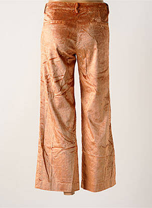 Pantalon 7/8 stretch taille normale orange MASON'S femme