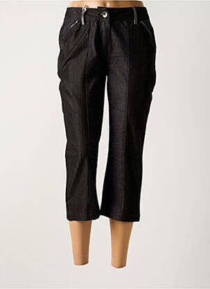 Pantacourt stretch taille normale noir SALT & PEPPER femme