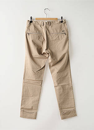 Pantalon 7/8 tissage popeline taille basse beige DIESEL femme