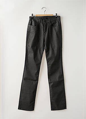 Pantalon slim taille haute taille haute gris DENIM STUDIO femme
