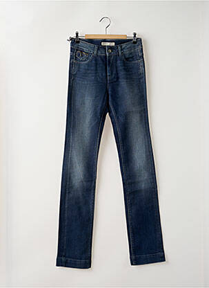 Jeans coupe slim stretch taille normale bleu TEDDY SMITH femme