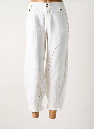 Pantalon 7/8 blanc ONE STEP pour femme