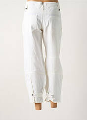 Pantalon 7/8 blanc ONE STEP pour femme seconde vue