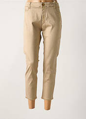 Pantalon 7/8 or MAYJUNE pour femme seconde vue