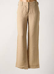 Pantalon droit beige LOLA pour femme seconde vue