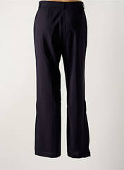 Pantalon droit bleu LOLA pour femme seconde vue