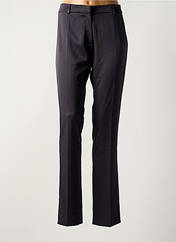 Pantalon droit bleu LOLA pour femme seconde vue