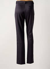 Pantalon droit bleu LOLA pour femme seconde vue