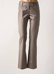 Pantalon droit gris LOLA pour femme seconde vue