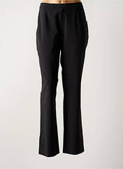 Pantalon droit noir ONE STEP pour femme seconde vue