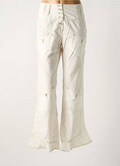 Pantalon flare beige ICONOCLAST pour femme seconde vue