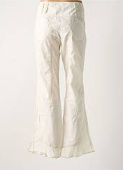 Pantalon flare beige ICONOCLAST pour femme seconde vue