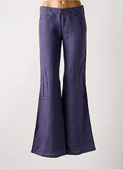 Pantalon flare violet ARMANI pour femme seconde vue