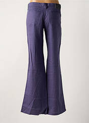 Pantalon flare violet ARMANI pour femme seconde vue