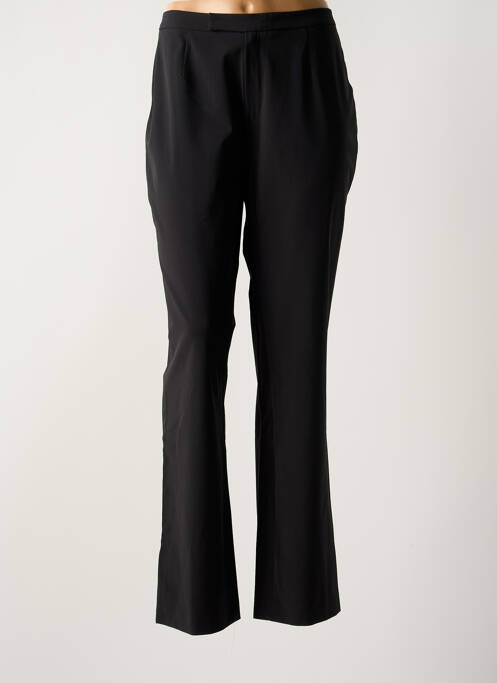 Pantalon droit taille à pinces taille normale noir ONE STEP femme