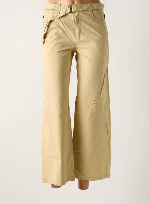 Pantalon 7/8 beige IKKS pour femme