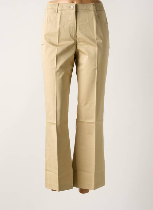 Pantalon 7/8 beige LOLA ESPELETA pour femme