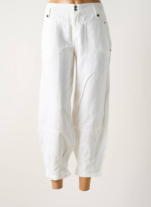 Pantalon 7/8 blanc ONE STEP pour femme