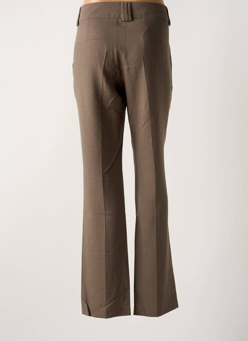 Pantalon chino marron LOLA pour femme