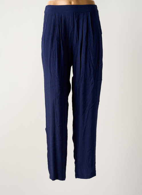 Pantalon droit bleu DES PETITS HAUTS pour femme