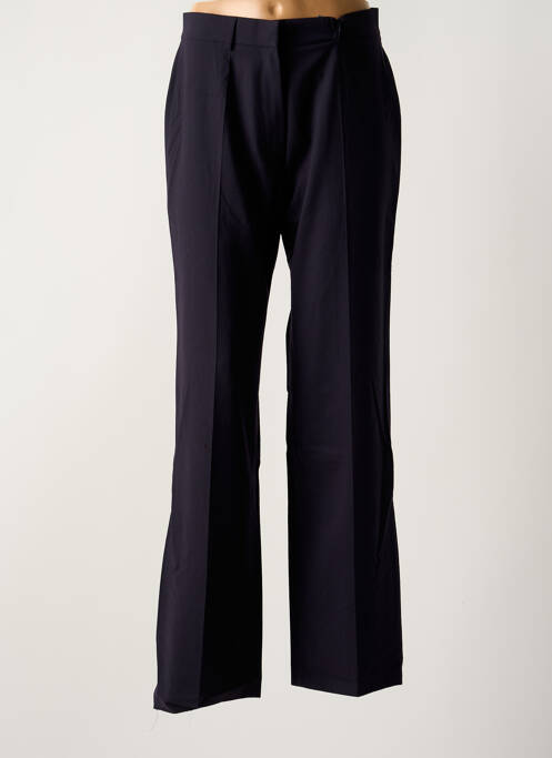 Pantalon droit bleu LOLA pour femme