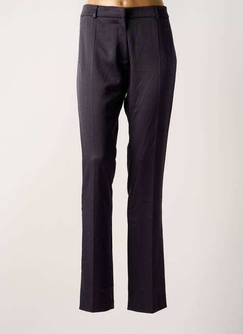 Pantalon droit bleu LOLA pour femme