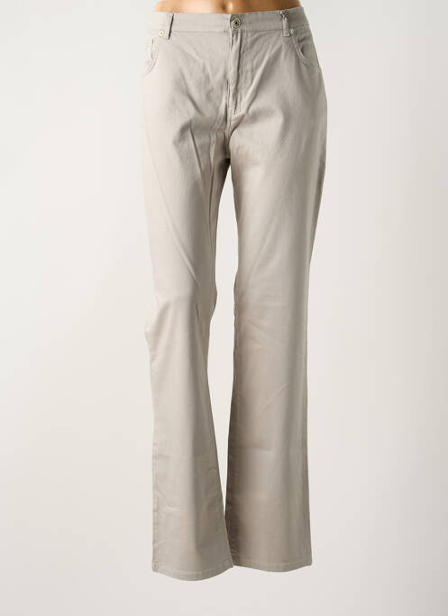 Pantalon droit gris IMPAQT pour femme