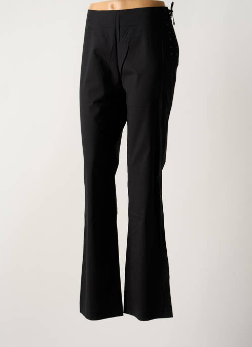 Pantalon droit noir LOLA pour femme