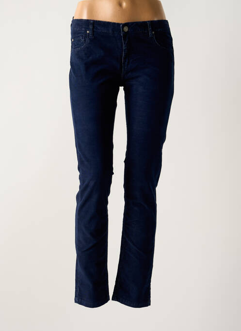 Pantalon slim bleu HOD pour femme