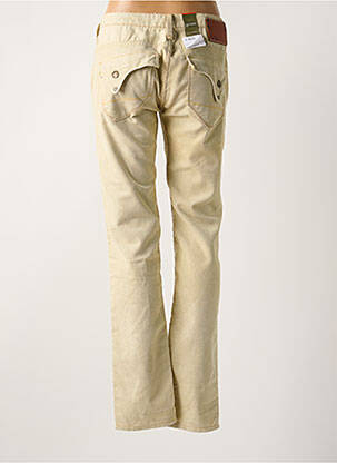Pantalon slim taille basse taille basse beige G STAR femme