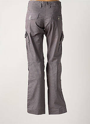 Pantalon cargo coupe droite taille normale gris ENERGIE femme