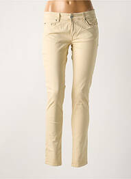 Jeans skinny taille basse taille basse beige SALSA femme