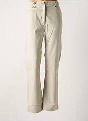 Pantalon droit beige THALASSA pour femme seconde vue