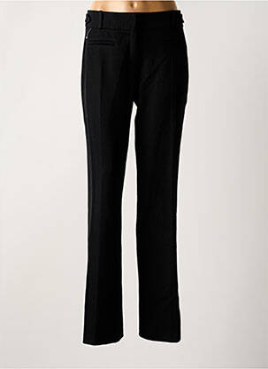 Pantalon droit noir LOLA pour femme