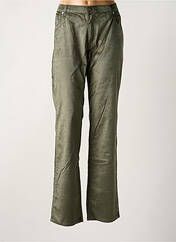 Pantalon droit vert MLY pour femme seconde vue