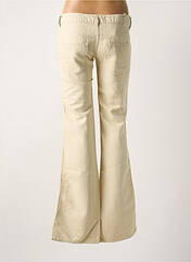 Pantalon flare beige 49958051 pour femme seconde vue