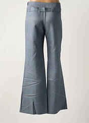 Pantalon flare bleu LOLA pour femme seconde vue