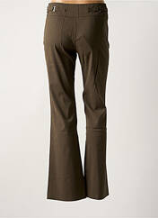 Pantalon flare marron LOLA pour femme seconde vue