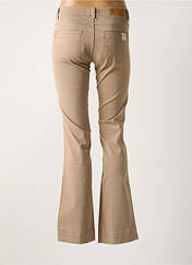 Pantalon flare marron MKT STUDIO pour femme seconde vue