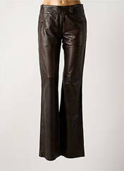 Pantalon flare marron OAKWOOD pour femme seconde vue