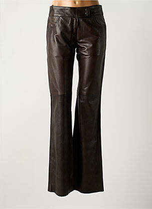 Pantalon flare marron OAKWOOD pour femme